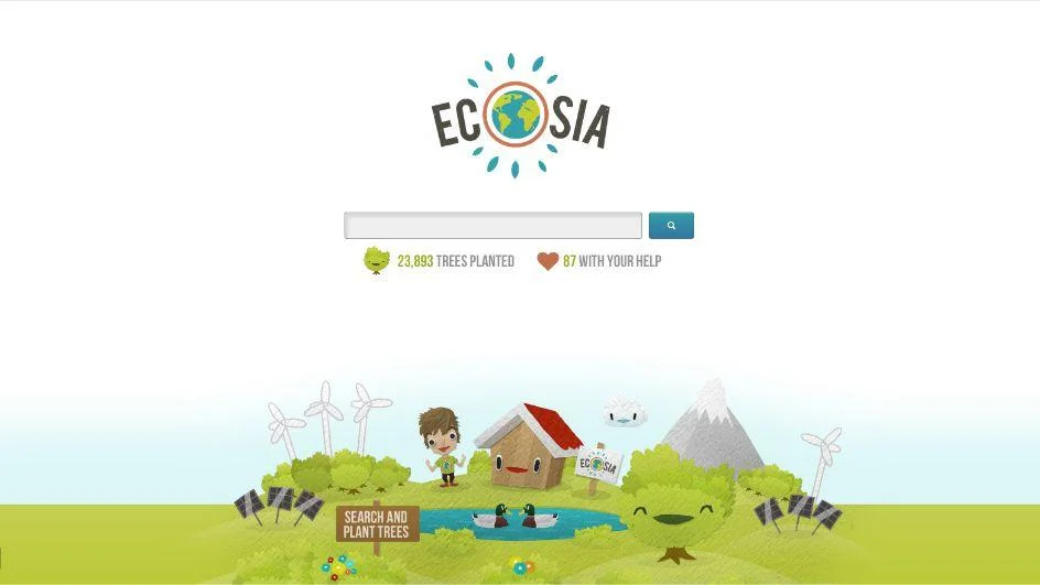 Ecosia 10 anni fa